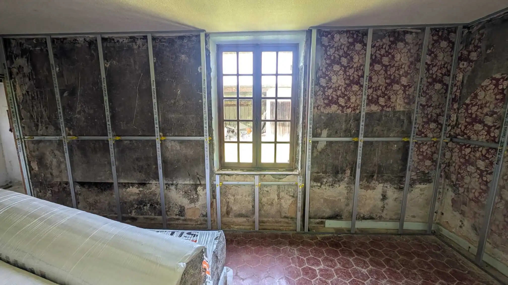 Une semaine en Normandie, seul sur le chantier