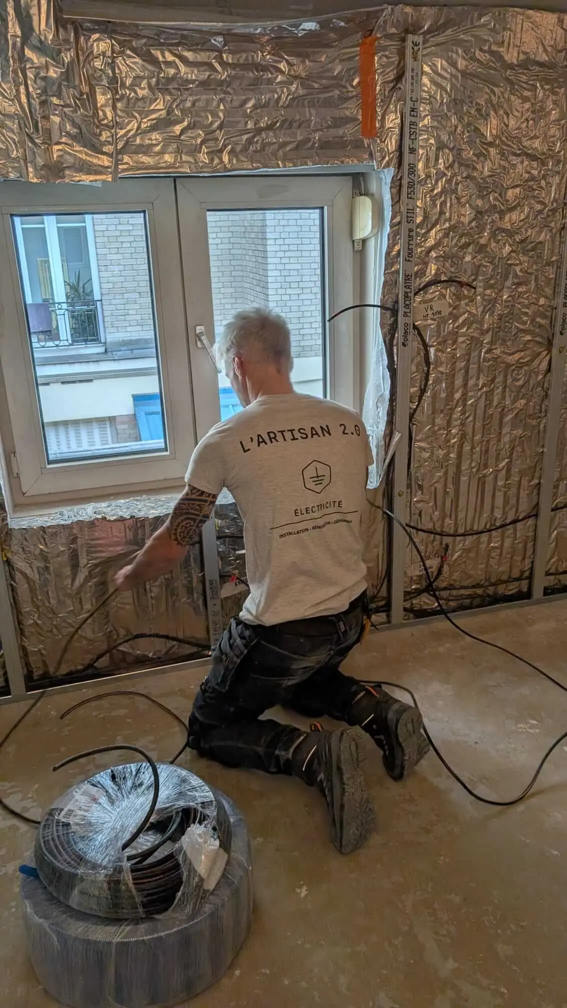 Rénovation électrique - remplacement des circuits