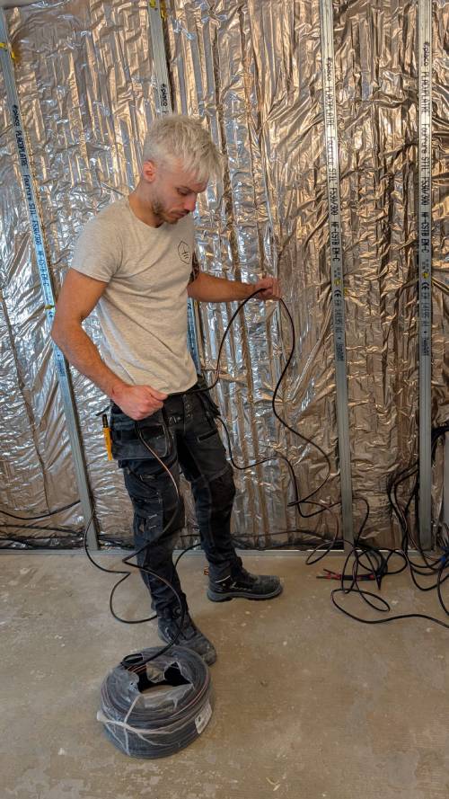 Calcul des longueurs de câbles - préparation du chantier de rénovation