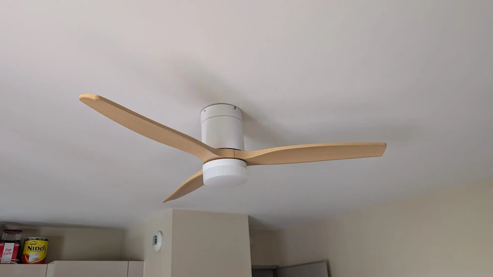 Ventilateur de plafond CREATE installé à Aubervilliers